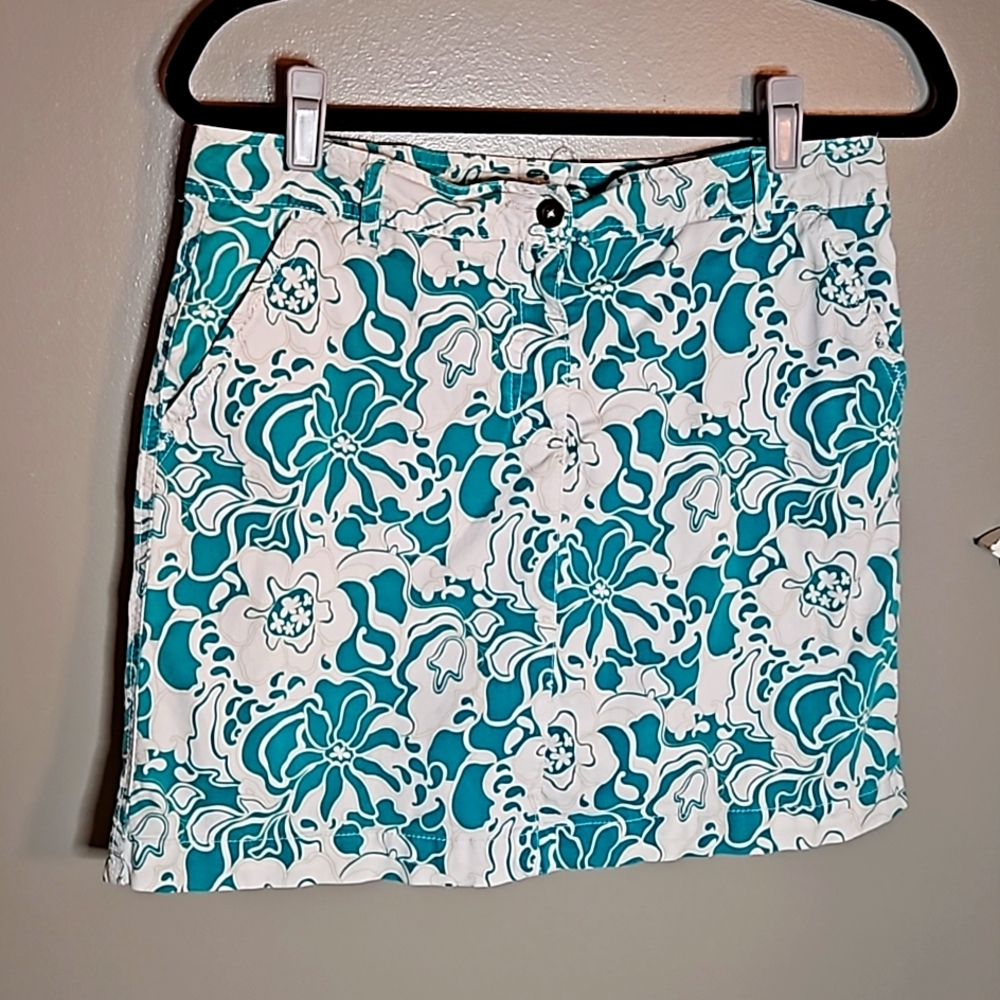 Floral skort